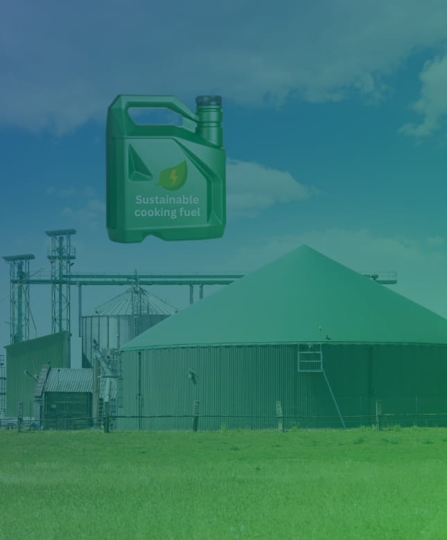 Turnkey biogas plant design, engineering and commissioning